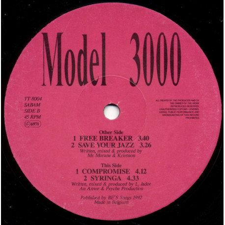 Model 300 - Free Breaker / Save Your Jazz / Compromise / Syringa (12" Vinyl Record)