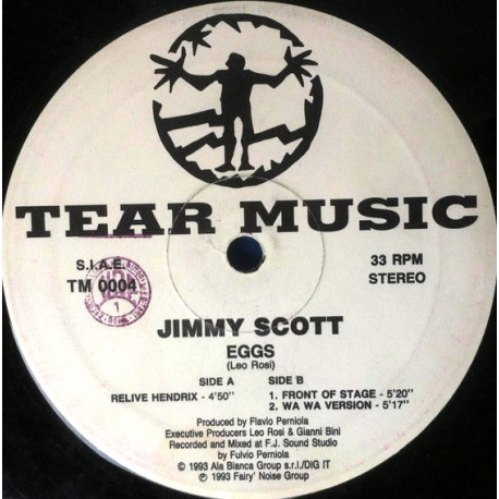 Jimmy Scott - Eggs (Relive Hendrix / Front Of Stage / Wa Wa Version) 12" Vinyl Still In Shrinkwrap