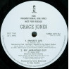 Grace Jones - Private Life (Groucho Mix) / My Jamaican Guy (Extended) / Remix Remask (Froggy Megamix) 12" Vinyl Promo