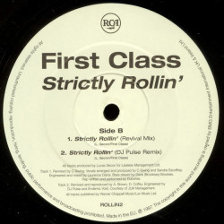 First Class - Strictly Rollin (Lucas Mix / Pretty Penny Mix / Revival Mix / DJ Pulse Remix) 12" Vinyl Promo