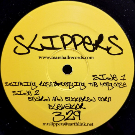Slippers - Stinking Rose / Denying The Mongoose / Beard And Buttered Corn / Elevator / 329  (12" Vinyl Record)