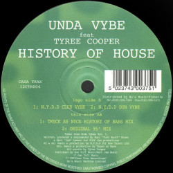Tuff Jam Feat Tyree Cooper - History Of House Music (Original 95 Mix / NYDD Club / NYDD Dub / Twice As Nice History Of Bass)