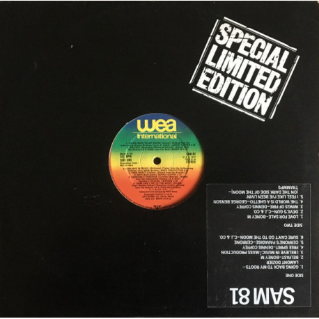 WEA Sampler (SAM81) - 11 Tracks Non Stop Feat Lamont Dozier / Cerrone / George Benson / Dennis Coffey / Boney M