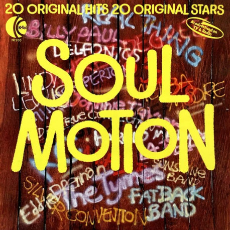 Soul Motion - 20 Track Compilation LP feat Real Thing / Barry White / Billy Paul / Minnie Riperton / O Jays / Labelle