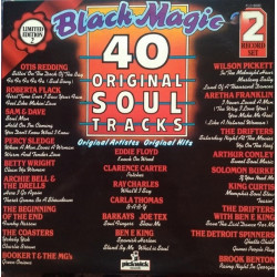 Black Magic - 40 Original Soul Tracks (2 LP) Roberta Flack / Beginning Of The End / Booker T & The MGs / Drifters / King Curtis