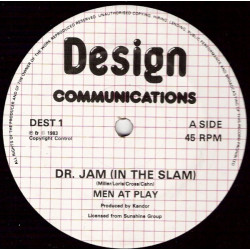 Men At Play - Dr Jam (In The Slam / Instrumental) 12" Vinyl Record