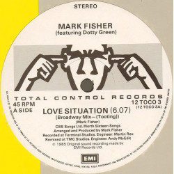 Mark Fisher - Love Situation (Broadway Mix / Dub) 12" Vinyl Record