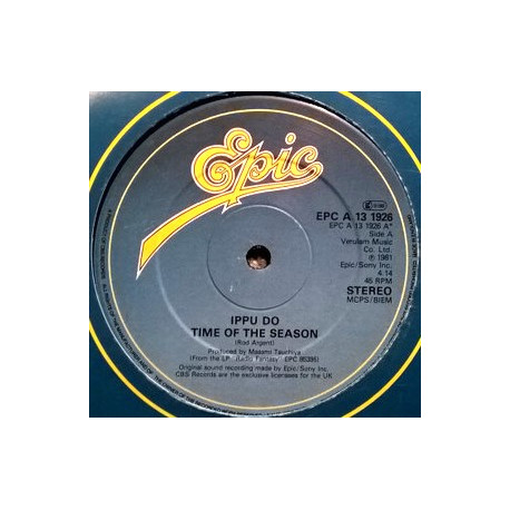 Ippu Do - Time Of The Season / Radio Japan / Listen To Me  (12" Vinyl Record)