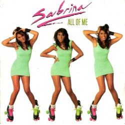 Sabrina - All Of Me (B Boy Mix / Instrumental / Single Version) 12" Vinyl Record