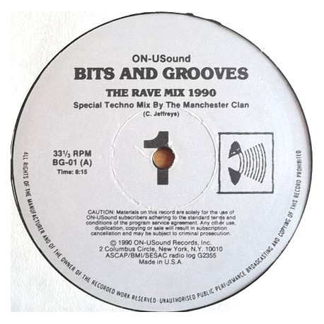Bits & Grooves - The Rave Mix 1990 (Special Techno Mix By The Manchester Clan / Euro House Mix By The Groove Master)