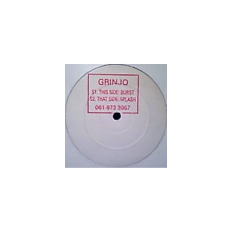Grinjo - Burst / Splash (12" Vinyl Promo)