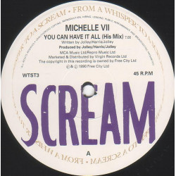 Michelle VII - You Can Have It All (His Mix / My Mix / 7" Mix) 12" Vinyl