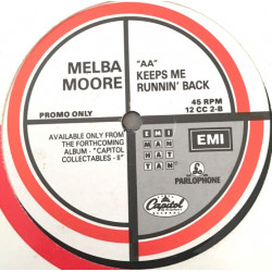 Melba Moore - Keeps Me Running Back / Gyrlz - Wishing You Were Here (12" Vinyl Promo)