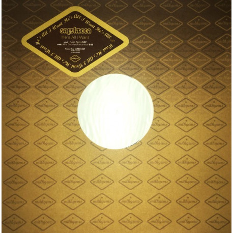 Angel Moon - Hes All I Want (Fused Remix / Ms Discofied Trance Vocal) 12" Vinyl Promo