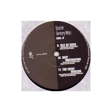 Spacer - Sensory Man LP (Disc 2 ONLY) Isle Of Dogs / Deep Hibernation / The Event Horizon  / Junk / Northwire Song