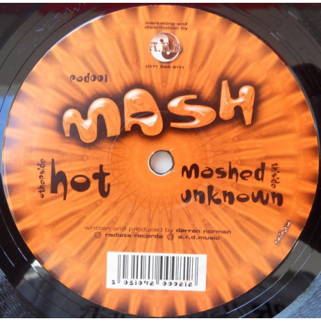 Mash - Hot / Mashed /  Unknown (12" Vinyl Record)