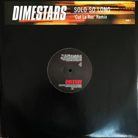 Dimestars - Solo So Long (Cut La Roc Remix / Radio Edit) 12" Vinyl Promo