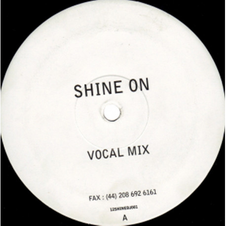 Scott & Leon - Shine On (Vocal Mix / Bassline Mix) Vinyl Promo