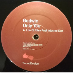 Godwin - Only You (Life Of Riley Fuel Injected Dub) Vinyl Promo