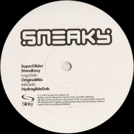 Superglider - Standeasy (Original Mix / Hydraglide Dub) Vinyl Promo