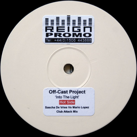 Off Cast Project - Into The Light (Miss JMA Extended Remix / Sascha De Vries Vs Mario Lopez Club Attack) Vinyl Promo