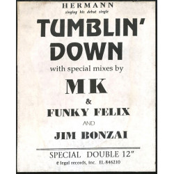 Hermann - Tumblin Down (MK Club Mix / MK Dub / Club Mix / Radio Mix / Funky Felix Dub / Bonzai Bonus Mix) 2 x 12" Vinyl