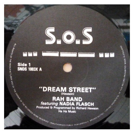 Rah Band - Dream Street (Original Mix / Radio Mix / Street Mix) 12" Vinyl Record