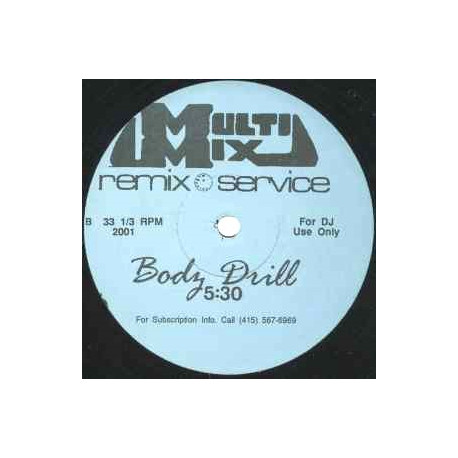 2 Bodys - Body Drill / Marathon - Movin (Multi Mix Remix Service Vinyl)