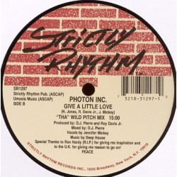 Photon Inc - Give A Little Love (DJ Pierre Tha Wild Pitch Mix / Deep Vocal Mix / Disco House Mix)