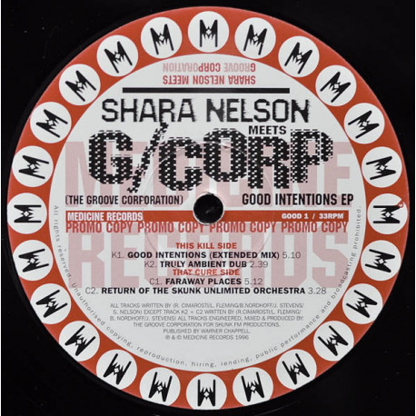 Shara Nelson Meets The G Corp - Good Intentions (Extended) / Truly Ambient Dub / Faraway Places / Return Of The SUO
