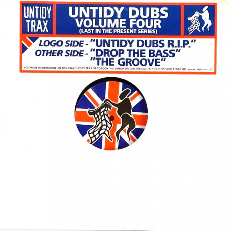 Untidy Dubs Volume Four - Untidy Dubs R.I.P / Drop The Bass / The Groove (12" Vinyl Record)
