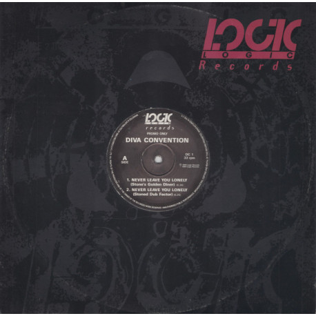 Diva Convention - Never Leave You Lonely (5 Stonebridge Mixes) Vinyl Promo