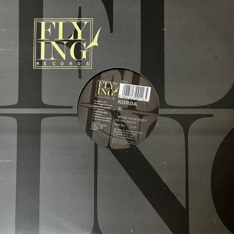 Korda - Move Your Body (Club Mix / Alex Version / Cool Mix) 12" Single Record