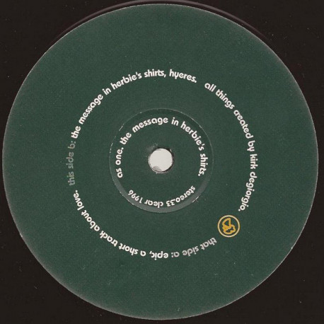 As One - Epic / The Message In Herbies Shirts / Hyeres / New Wave / Chiaro / The Kiss / Queen Constance (Doublepack Vinyl)