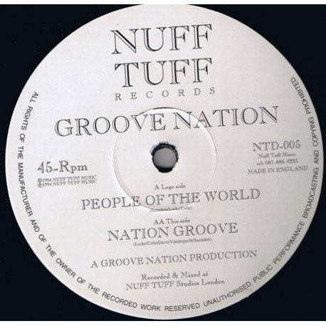 Groove Nation - People Of The World / Nation Groove (Vinyl 12")