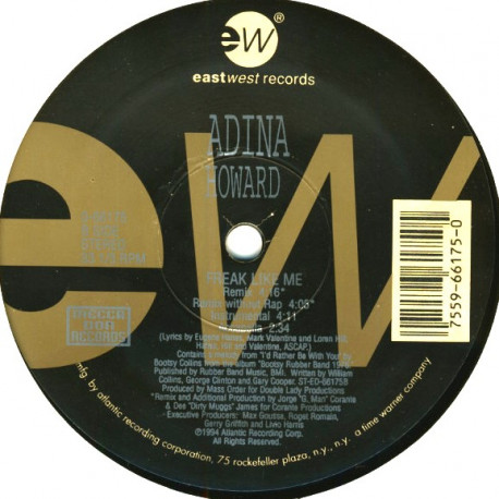 Adina Howard - Freak Like Me (Radio Version / Dub / Boogieless / Remix / Remix No Rap / Instrumental / Acappella)
