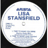 Lisa Stansfield - Time To Make You Mine (Kenlou Supa Mix / Masters At Work Jeep Mix / In My Dreams Mix) Vinyl Promo