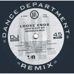 Loose Ends - Loves Got Me (David Morales Remix / Extended Version) / Feel The Vibe (Non LP Track) Vinyl Promo