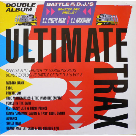 Ultimate Trax 3 (12 Track Double LP) Includes DJ Streets Ahead Master Mix / CJ Mackintosh Master Mix
