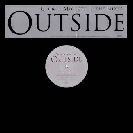 George Michael - Outside (Original Version / K-Gee Remix) 12" Vinyl Record Promo