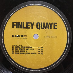 Finley Quaye - Ultra Stimulation / Red Rolled And Seen / Even After All / Sugu Mugu (Good Vibes) Vinyl Promo