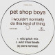Pet Shop Boys - I Wouldnt Normally Do This Kind Of Thing (4 DJ Pierre Remixes) Vinyl Promo With Release Sheets