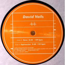 David Vails - Save / Expirescion (12" Vinyl)
