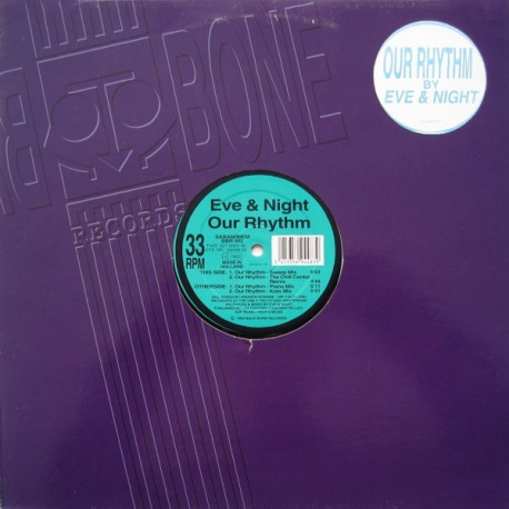 Eve & Night - Our Rhythm (Sweep Mix / Chill Control Remix / Piano Mix / Koto Mix) 12" Vinyl