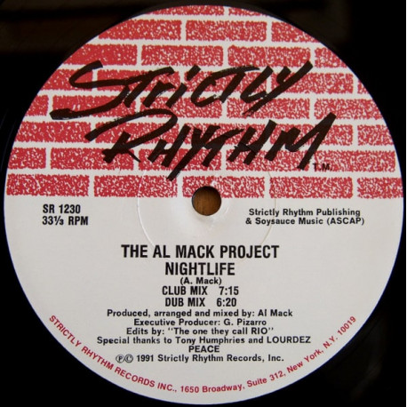Al Mack Project - Nightlife (Club Mix / Dub Mix) / Desire (Mix 1 / Mix 2)
