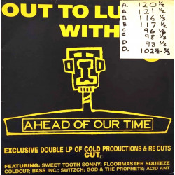 Coldcut - Out To Lunch With Ahead Of Our Time (2 LP) 8 Tracks inc Not Paid Enough / Kick Out The Jams (Again) / Acid Drops
