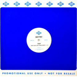 Nsync - Pop (Deep Dish Cha Ching Remix / Pablo La Rosa Hard Sync Mix / Pablo La Rosa Funktified Mix) Vinyl Promo