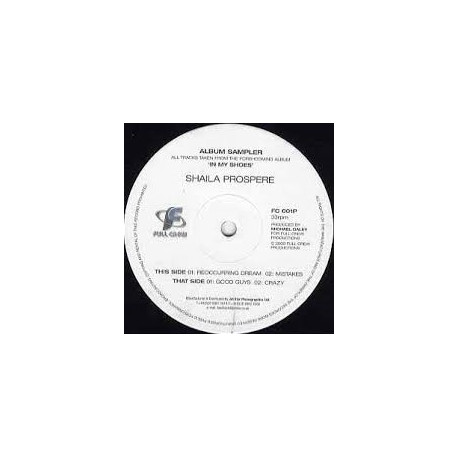 Shaila Prospere - Reccurring Dream / Mistakes / Good Guys / Crazy (In My Shoes LP Sampler) Vinyl Promo