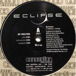 Eclipse - My Position (Radio Mix / Instrumental / Acappella) / World Premier (Radio Mix / Strett Mix / Inst)