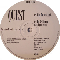 Flava - Quest (Up & Down Full Vocal Mix / Rip Down Dub) Vinyl